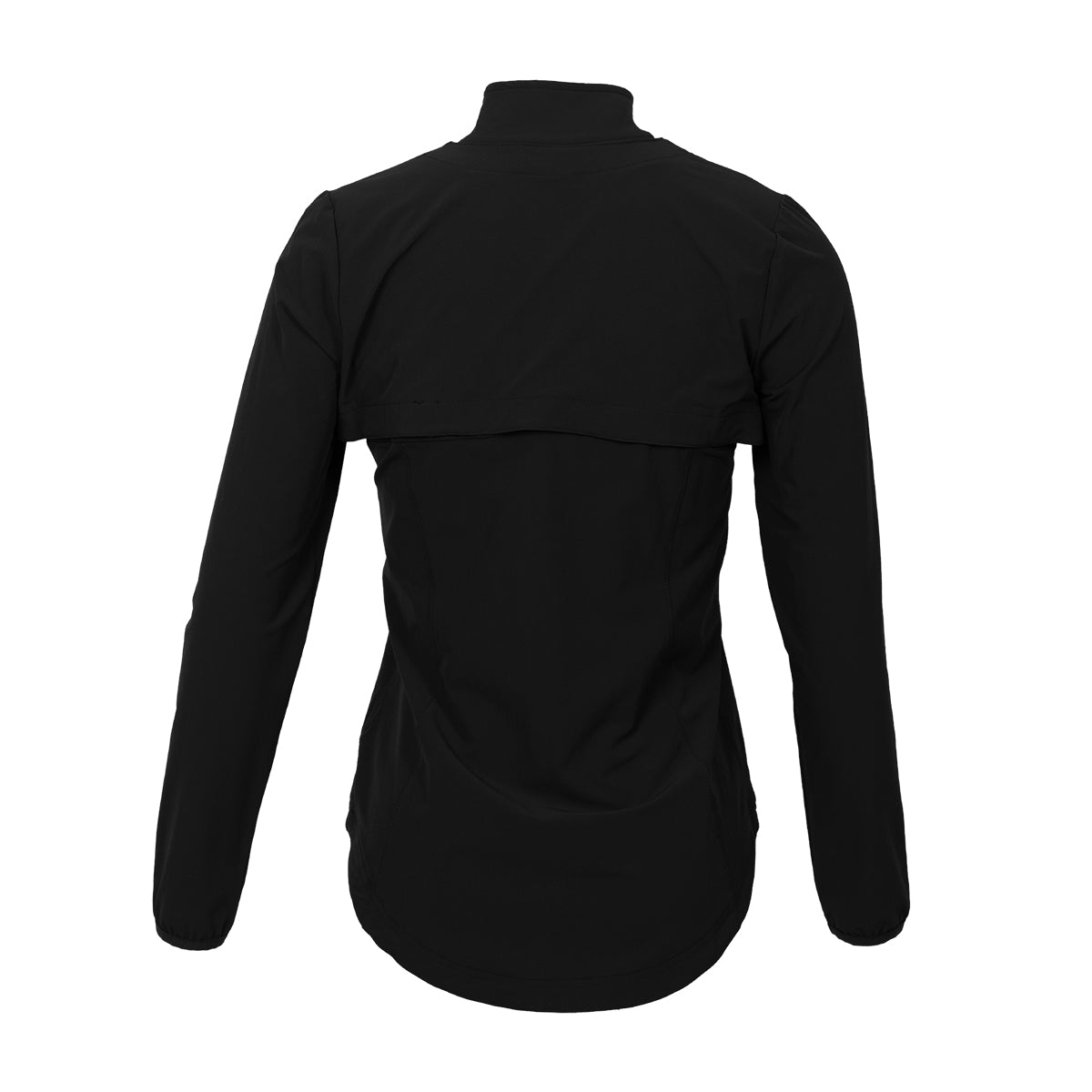 Wind Jacket with Removable Sleeves Black