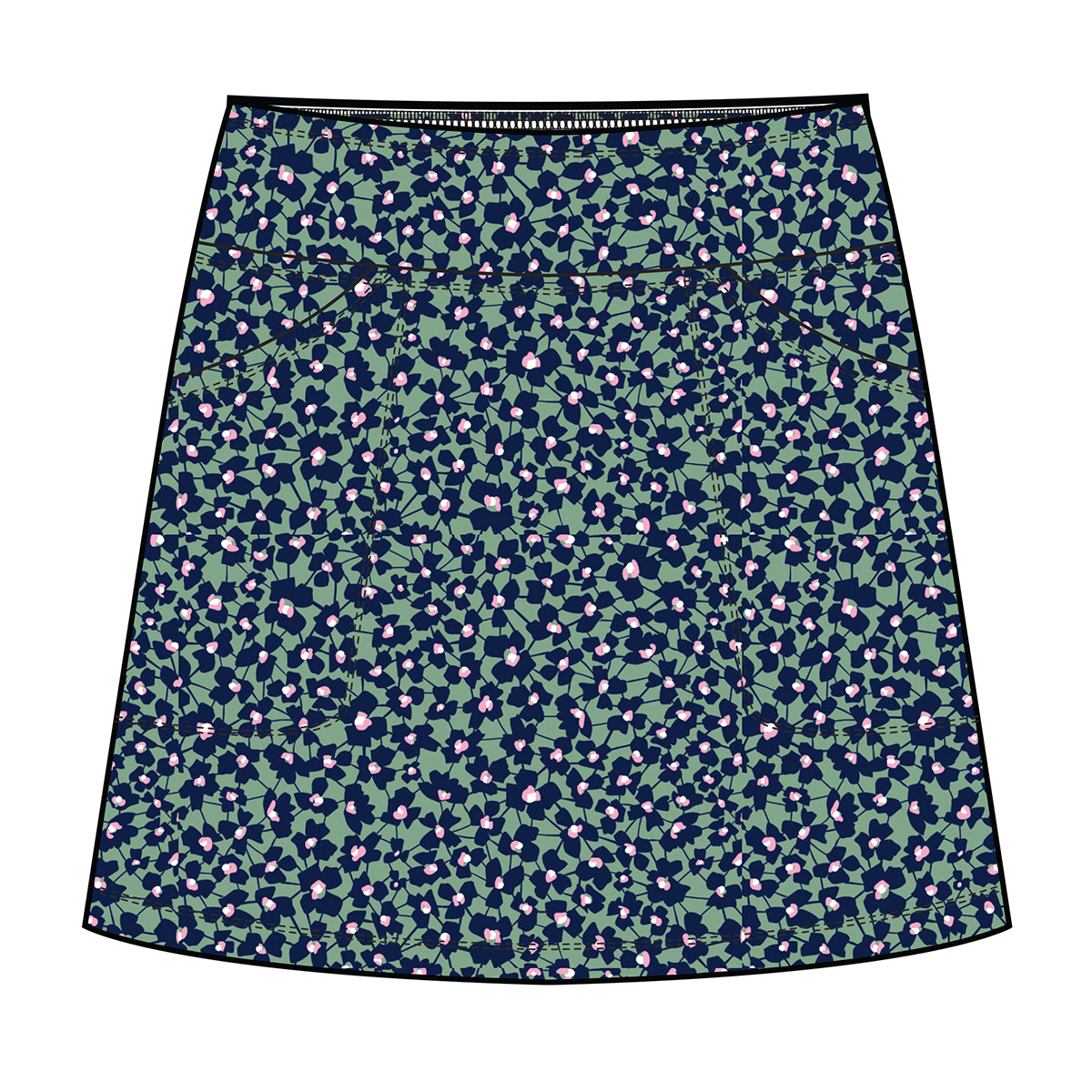 Mina Skort 17"